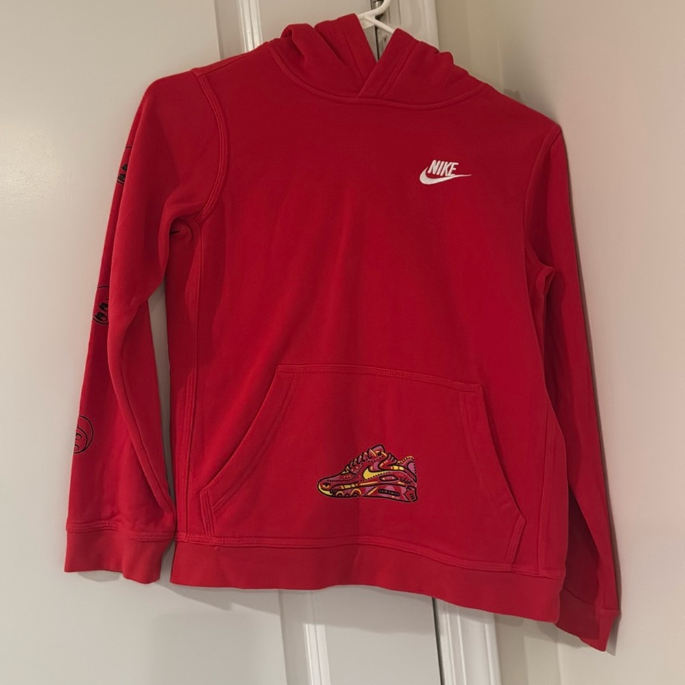 Custom Girls Nike Sweatshirt Made in the NYC Nike Store - Size M